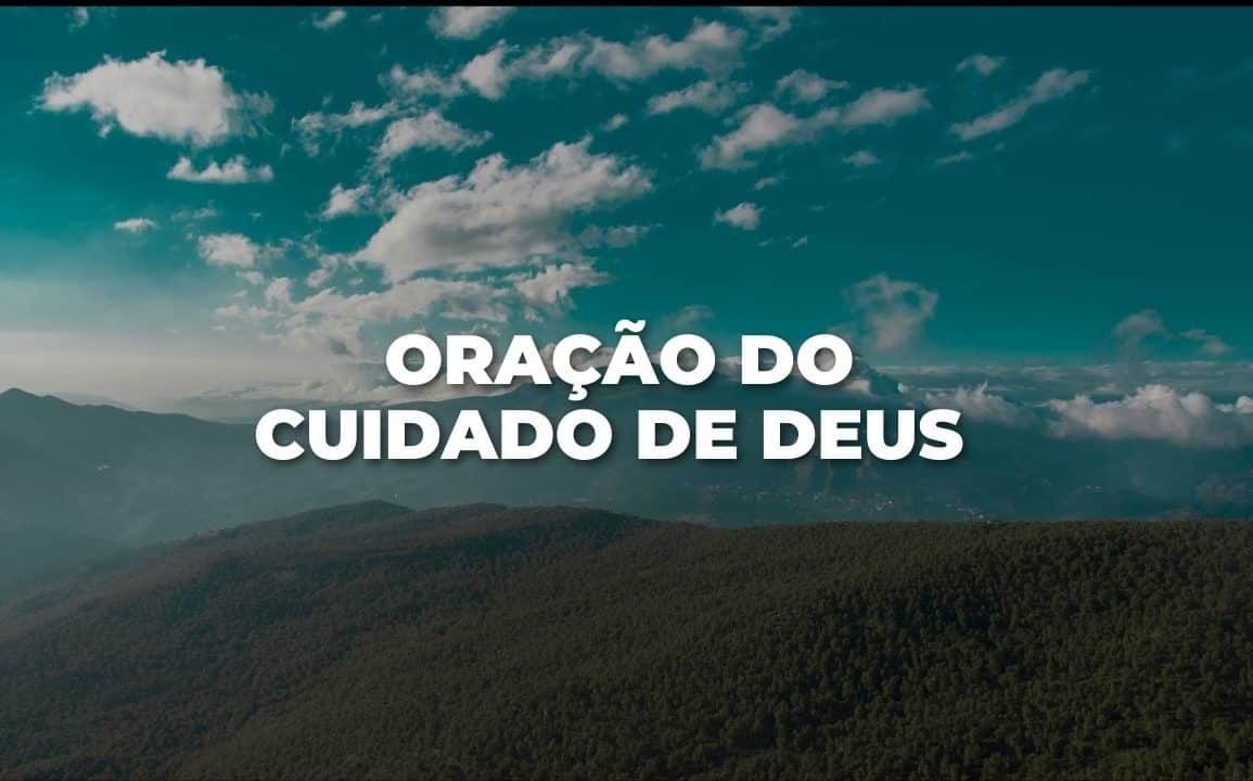 Oração do cuidado de Deus