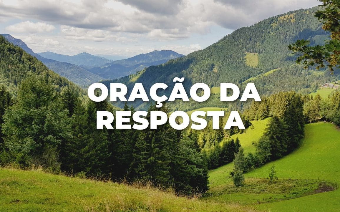 ORAÇÃO DA RESPOSTA
