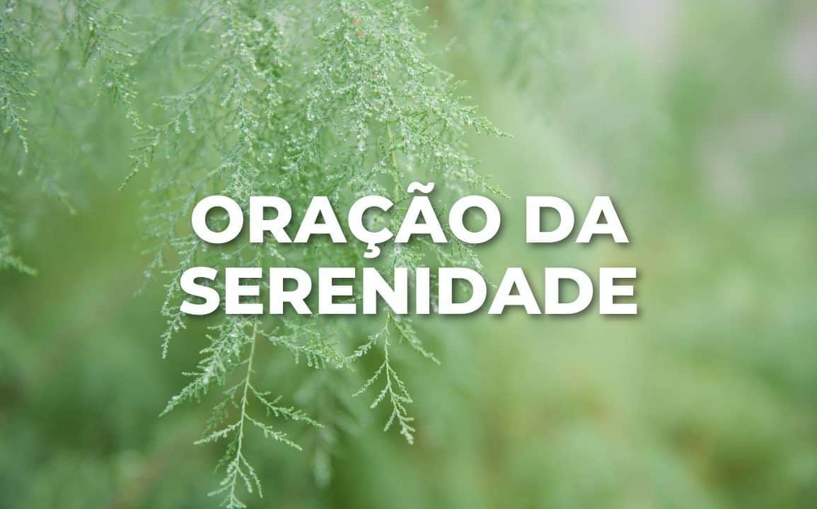ORAÇÃO DA SERENIDADE