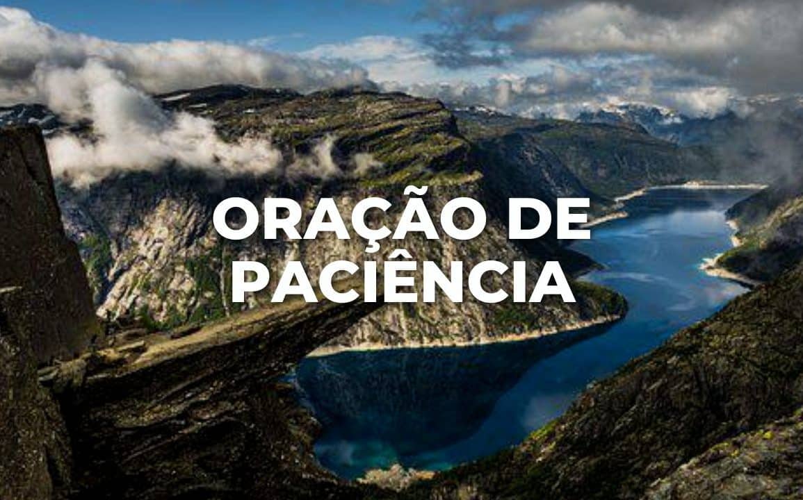 ORAÇÃO DE PACIÊNCIA