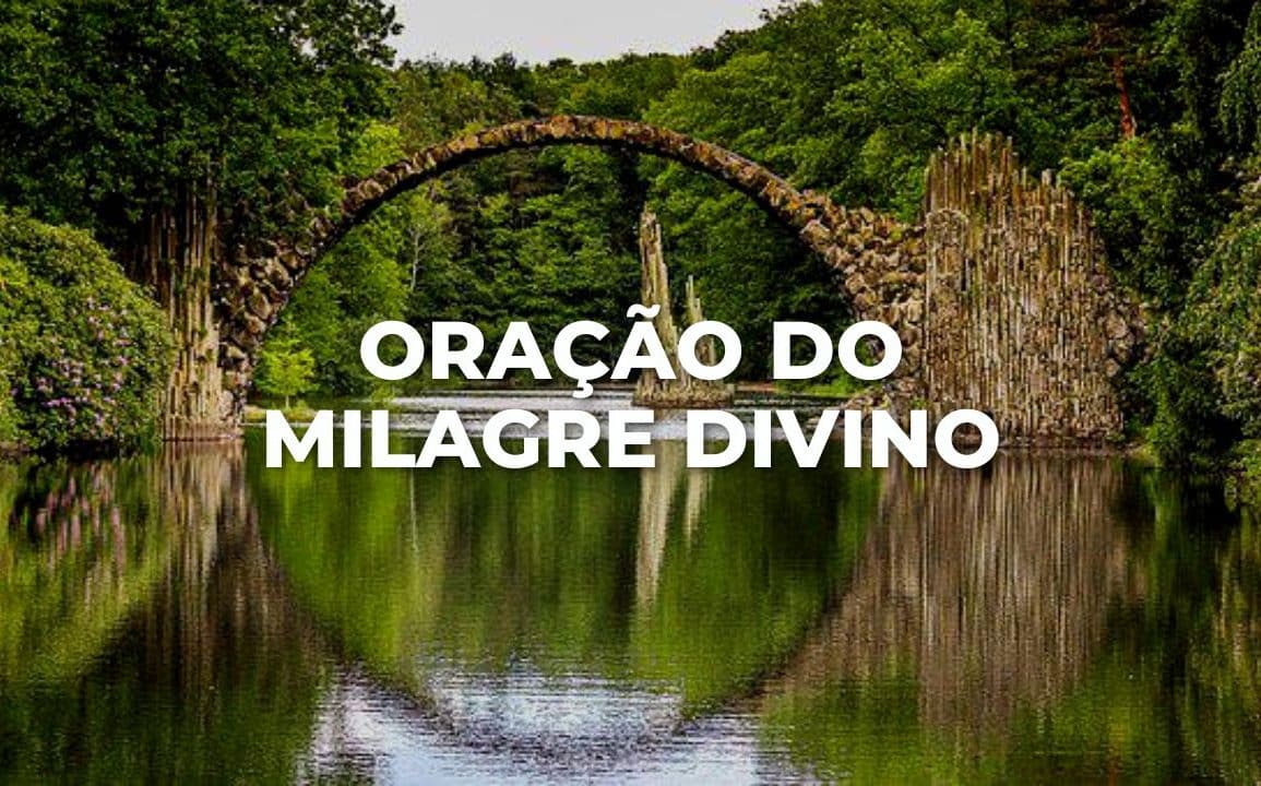 ORAÇÃO DO MILAGRE DIVINO