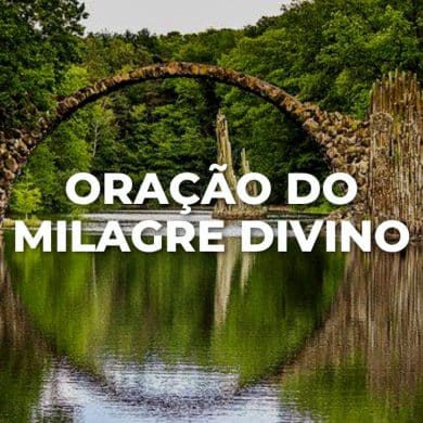 ORAÇÃO DO MILAGRE DIVINO