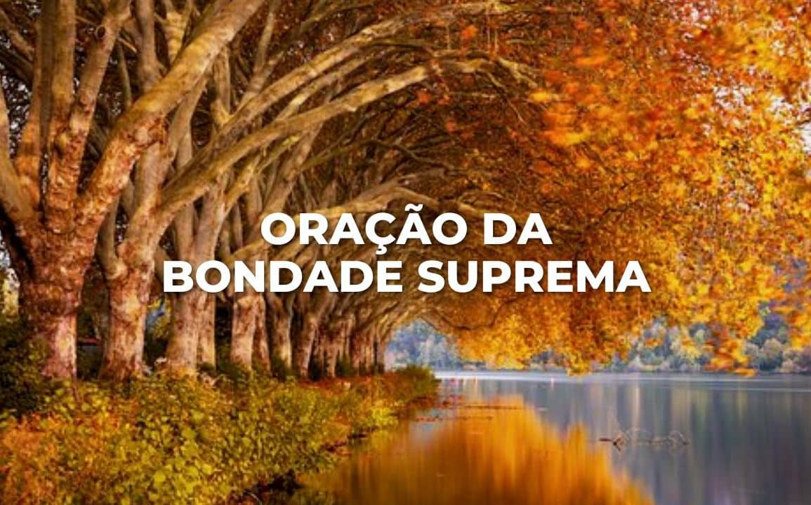 ORAÇÃO DA BONDADE SUPREMA