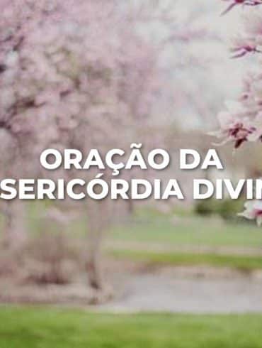 ORAÇÃO DA MISERICÓRDIA DIVINA