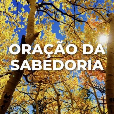 ORAÇÃO DA SABEDORIA