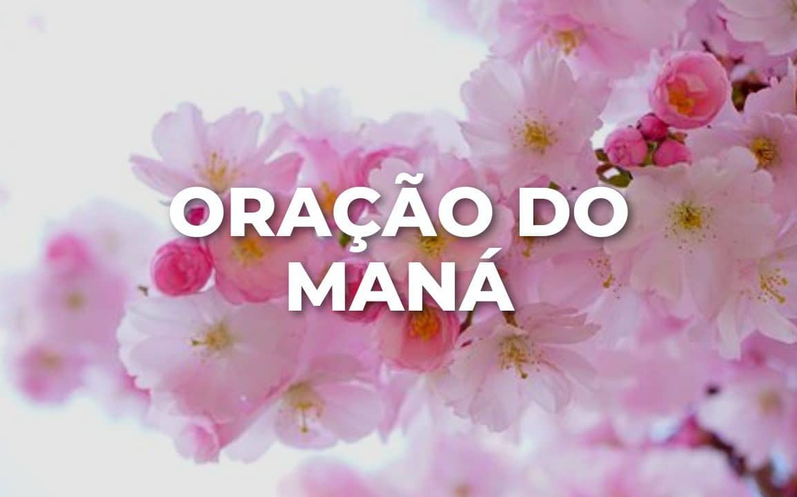 ORAÇÃO DO MANÁ