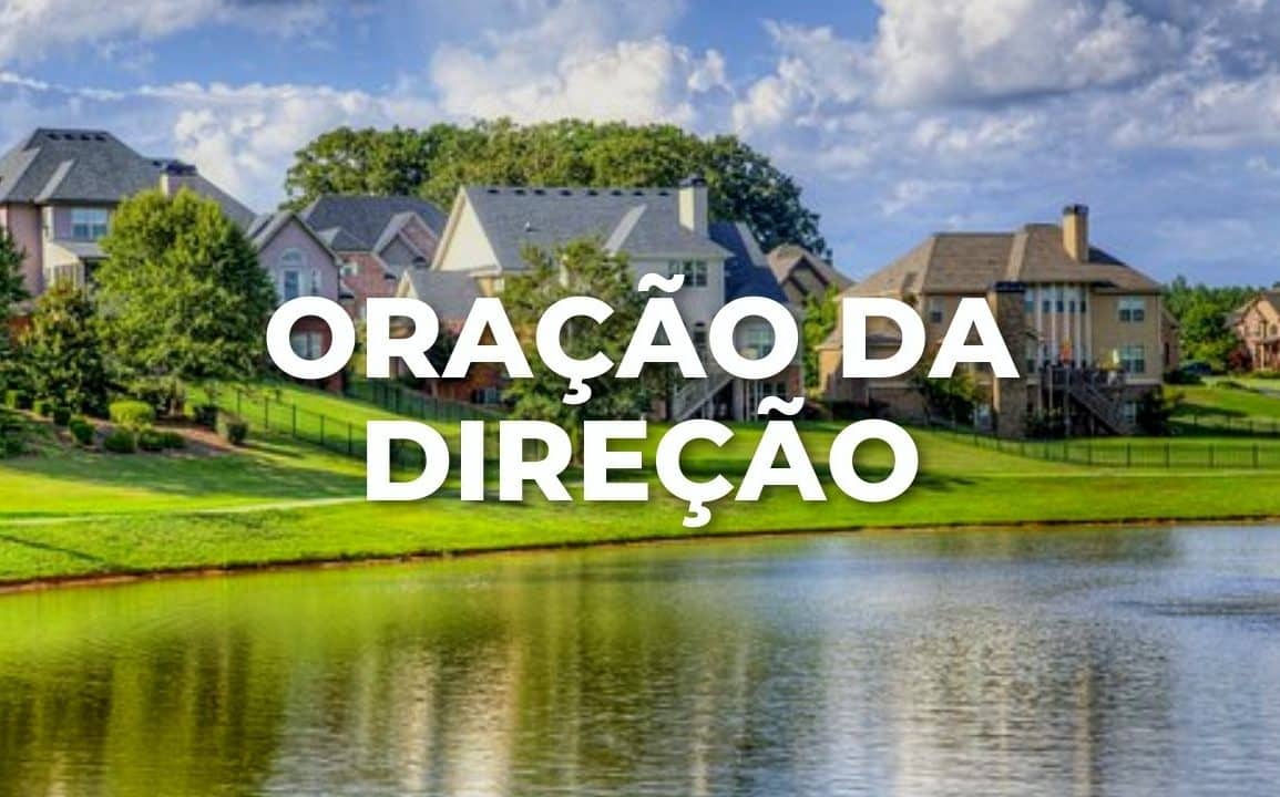 ORAÇÃO DA DIREÇÃO