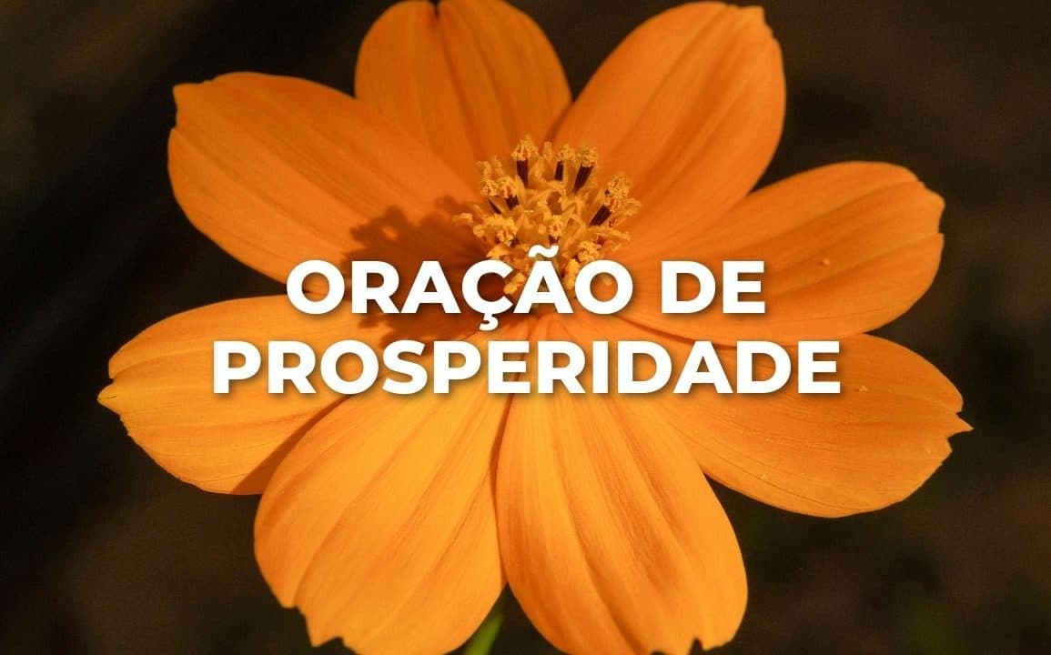 ORAÇÃO DE PROSPERIDADE