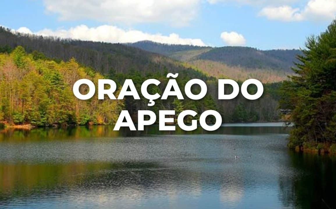 ORAÇÃO DO APEGO