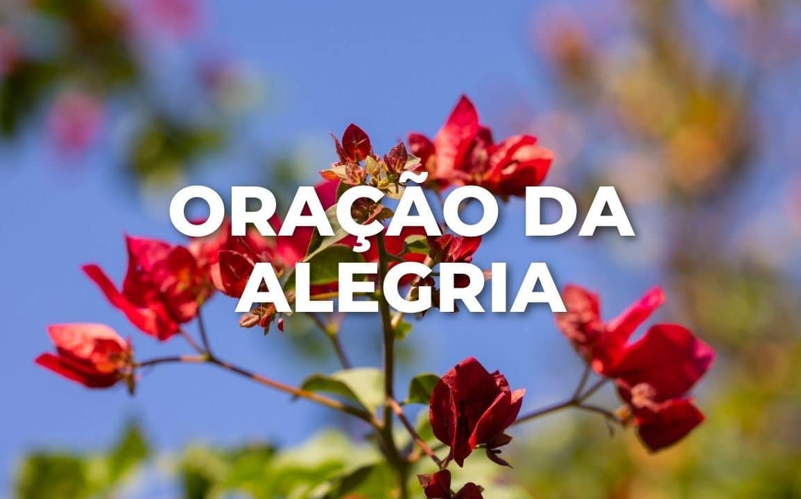 ORAÇÃO DA ALEGRIA