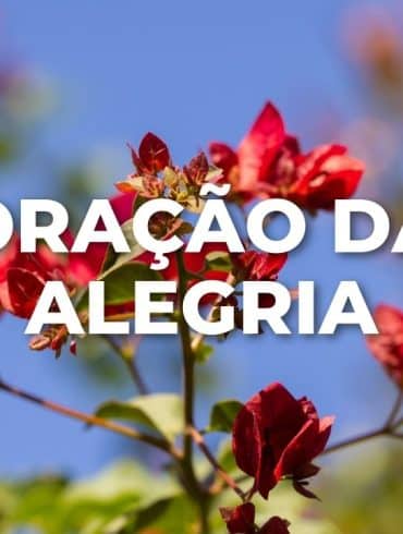 ORAÇÃO DA ALEGRIA