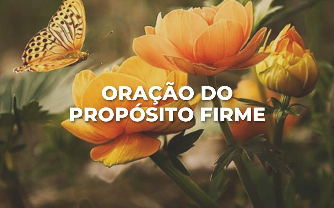 ORAÇÃO DO PROPÓSITO FIRME