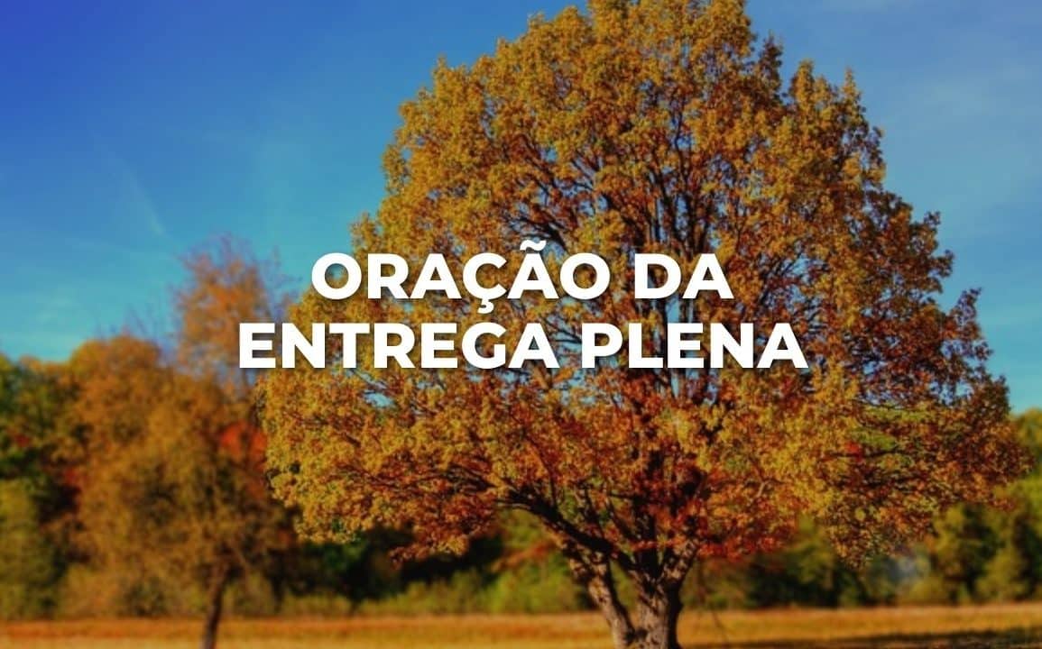 ORAÇÃO DA ENTREGA PLENA