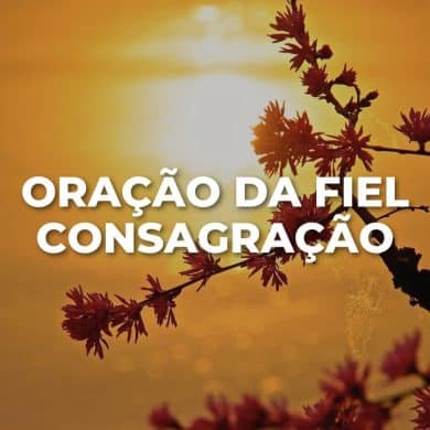 ORAÇÃO DA FIEL CONSAGRAÇÃO