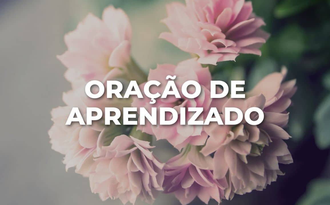 ORAÇÃO DE APRENDIZADO