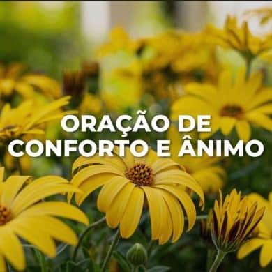 ORAÇÃO DE CONFORTO E ÂNIMO