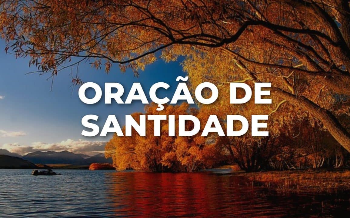 ORAÇÃO DE SANTIDADE