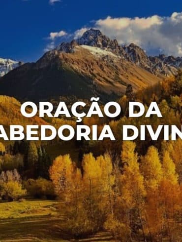 ORAÇÃO DA SABEDORIA DIVINA