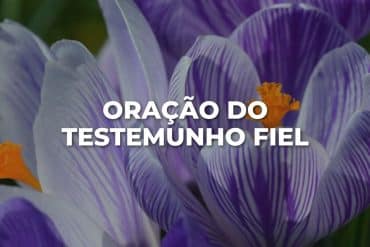 ORAÇÃO DO TESTEMUNHO FIEL