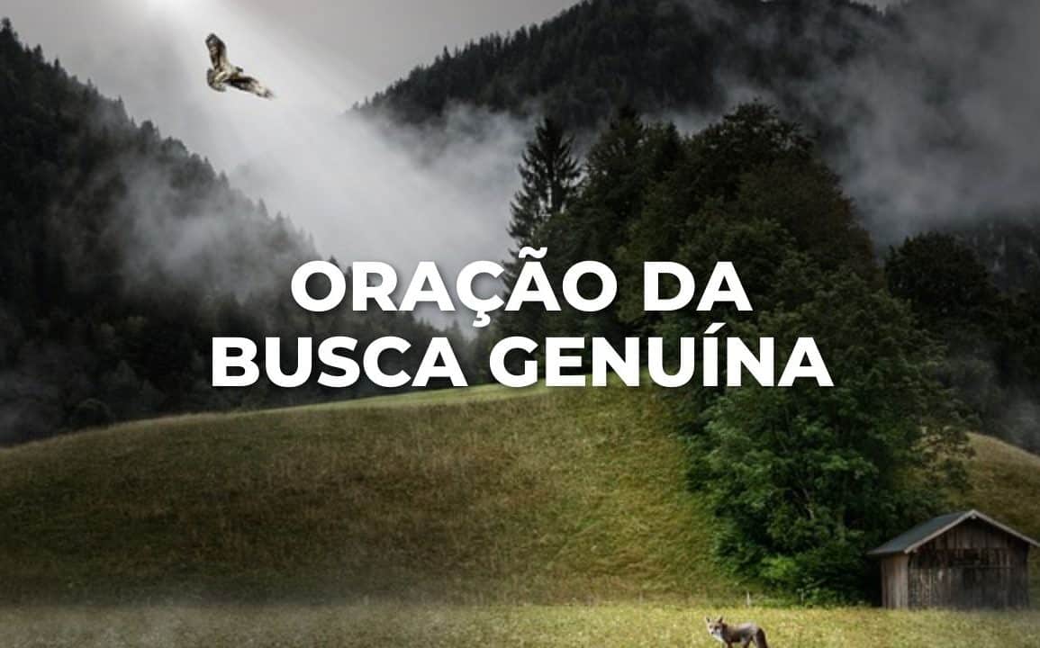 ORAÇÃO DA BUSCA GENUÍNA