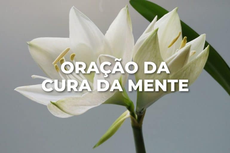 ORAÇÃO DA CURA DA MENTE