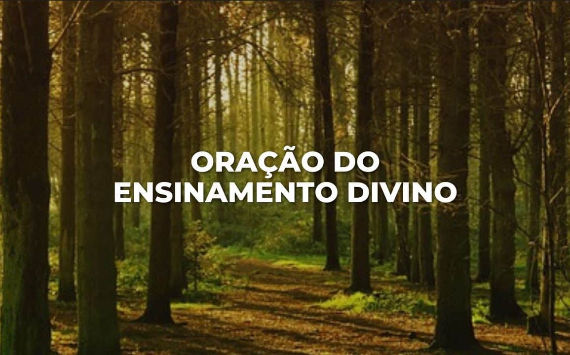 ORAÇÃO DO ENSINAMENTO DIVINO