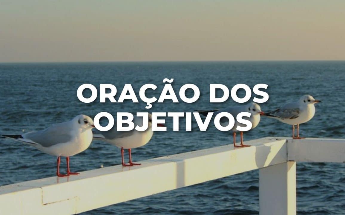 ORAÇÃO DOS OBJETIVOS