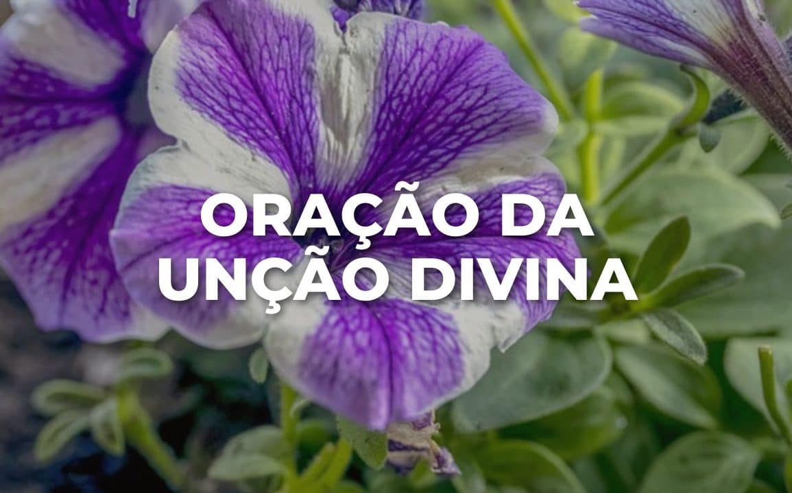 ORAÇÃO DA UNÇÃO DIVINA