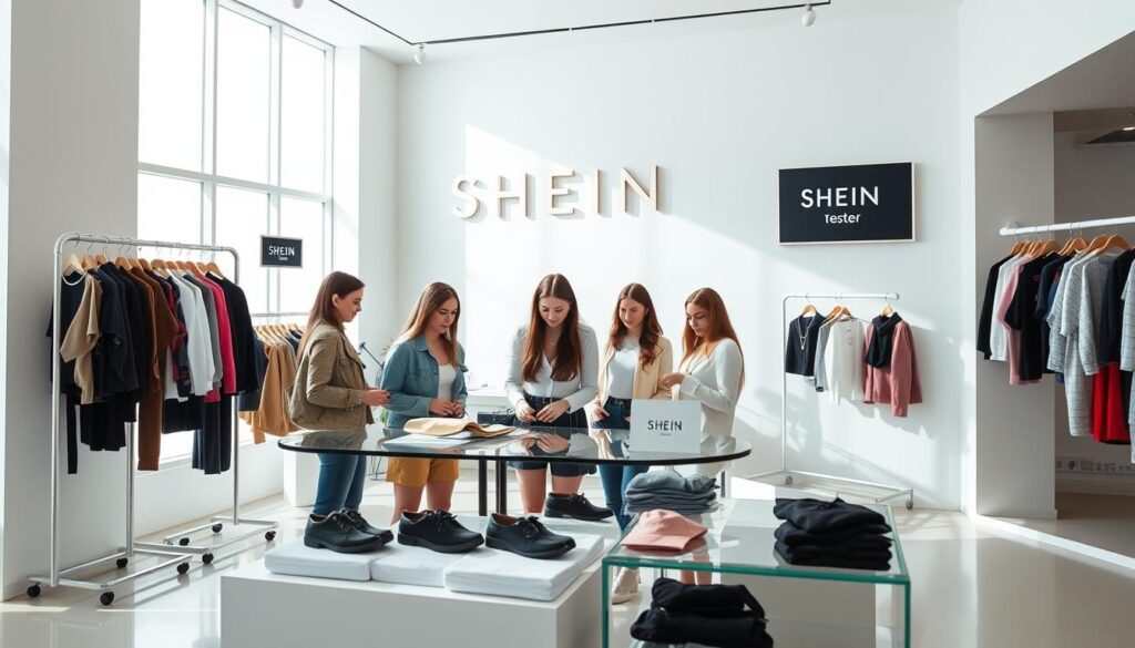 o que é Centro de Teste SHEIN