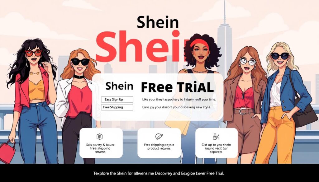o que é Free Trial Shein